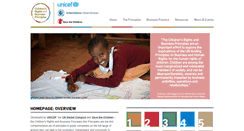 Desktop Screenshot of childrenandbusiness.org